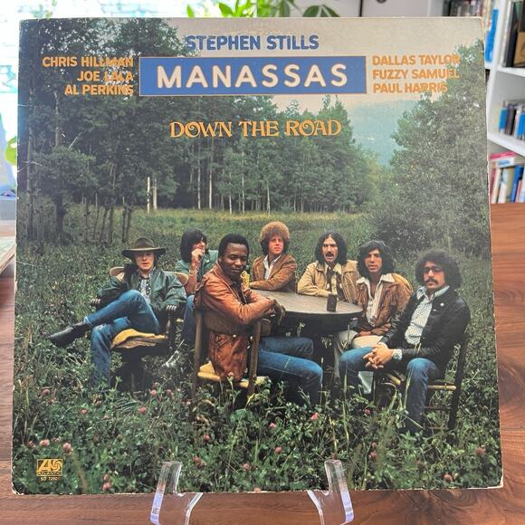 Stephen Stills Manassas Down The Road Vinyl LP 1973 Atlantic SD 7250 - Picture 2 of 13